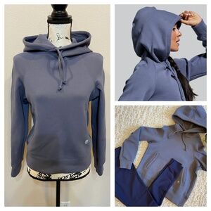 Born Primitive In Your Element Hoodie Workout Gym Sweatshirt Faded Denim Small